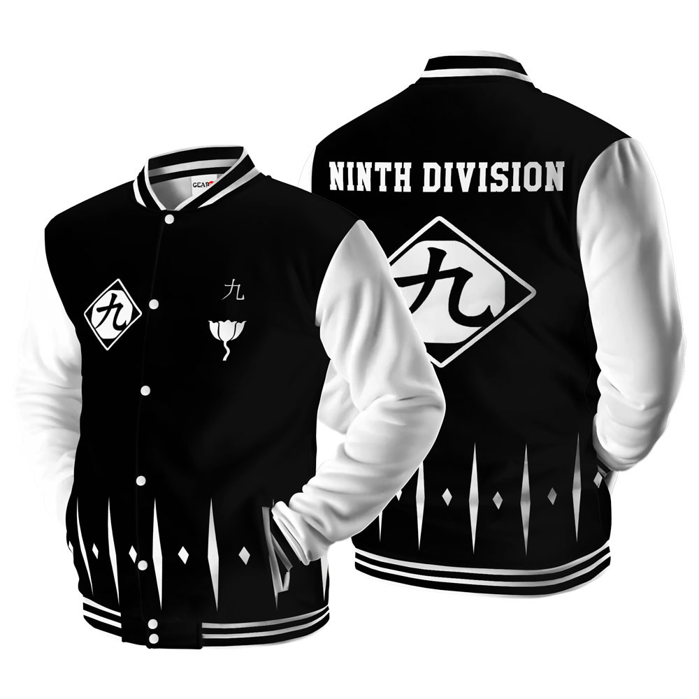 Ninth Division Baseball Varsity Jacket For Anime Fans Customized Edition