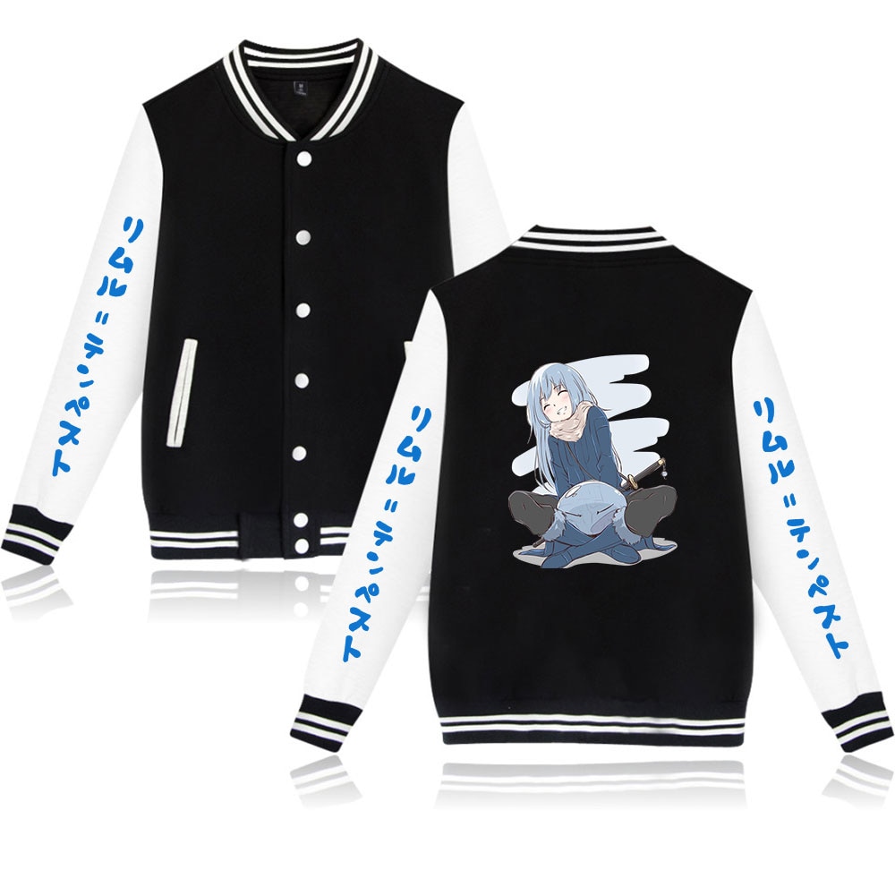 Slime Jackets Rimuru Tempest Baseball Varsity Jacket