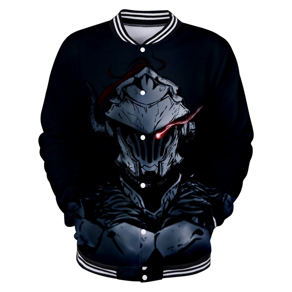 Goblin Slayer Jacket Goblin Slayer Varsity Baseball Jacket For Anime Fans
