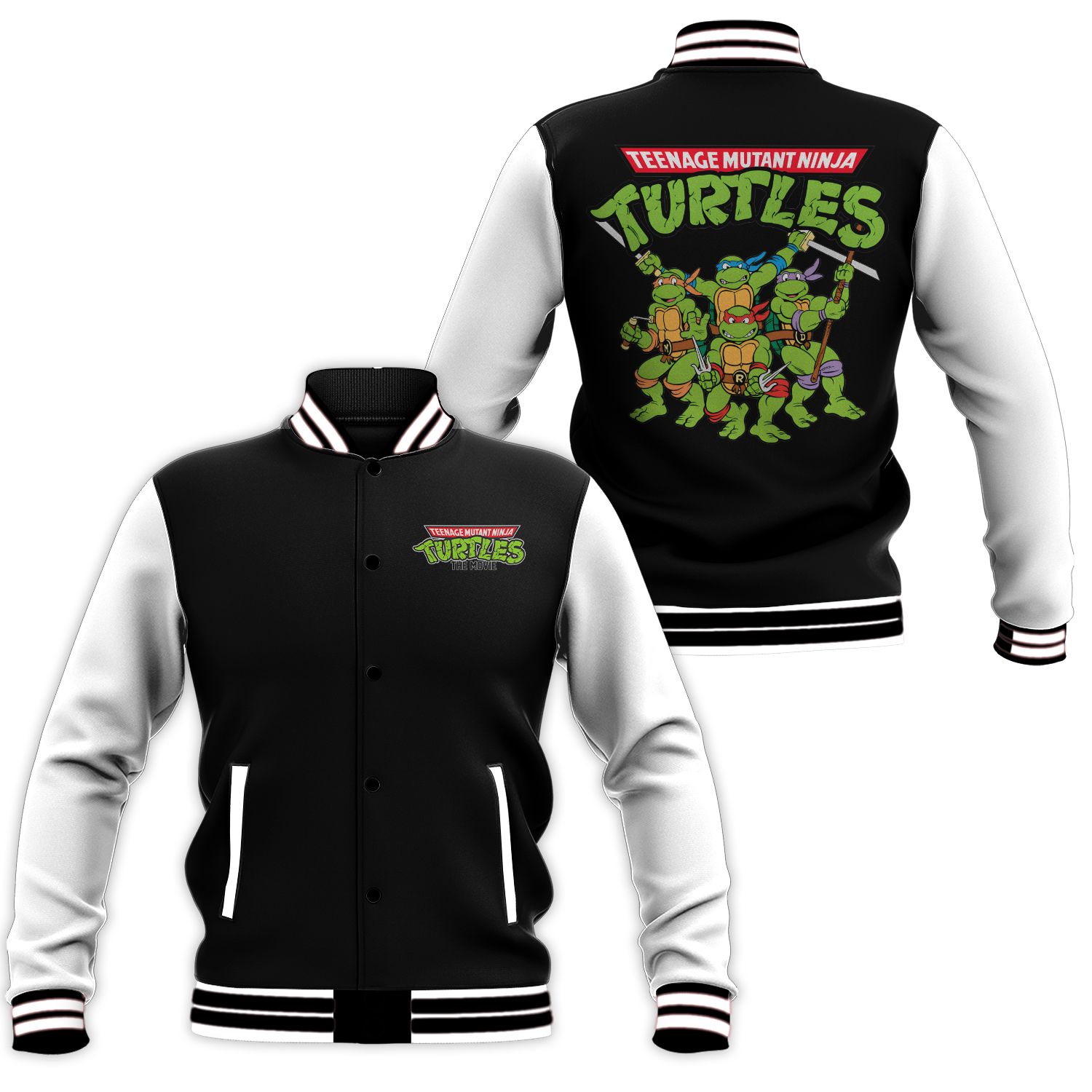 Teenage Mutant Ninja Turtles Baseball Jacket