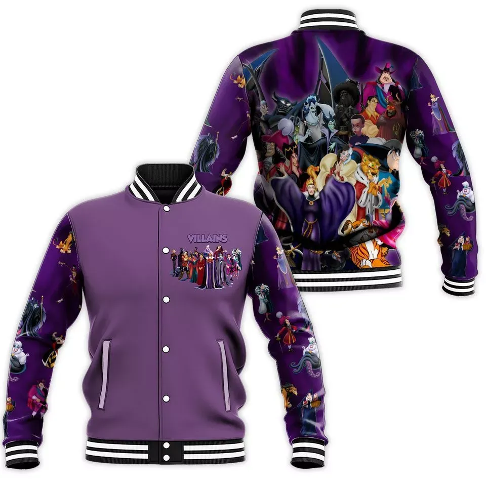 Gift Villains Baseball Jacket Gift For Men Women