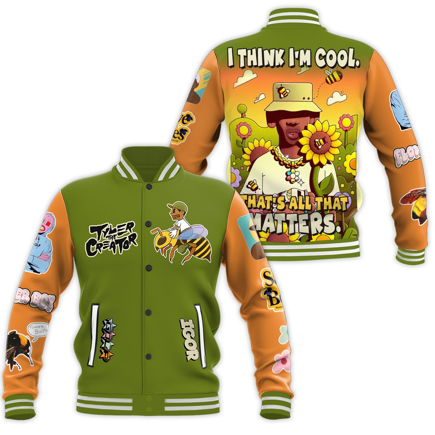 Tyler The Creator Baseball Jacket Special Gift For Men Women