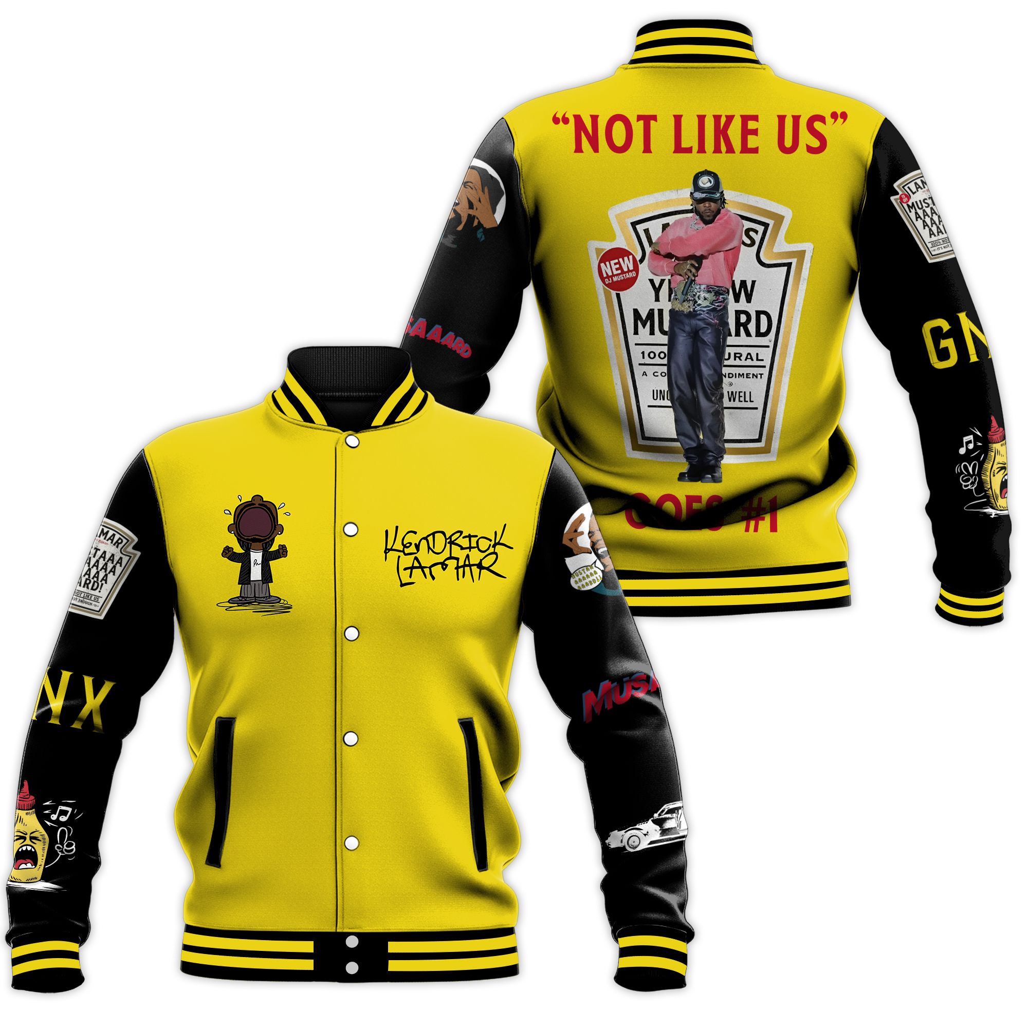 Kendrick Lamar Baseball Jacket Special Gift For Men Women