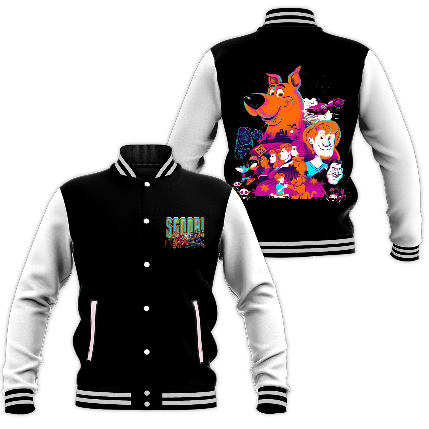We Are Never Too Old For Scooby Doo Baseball Jacket Cartoon Jacket