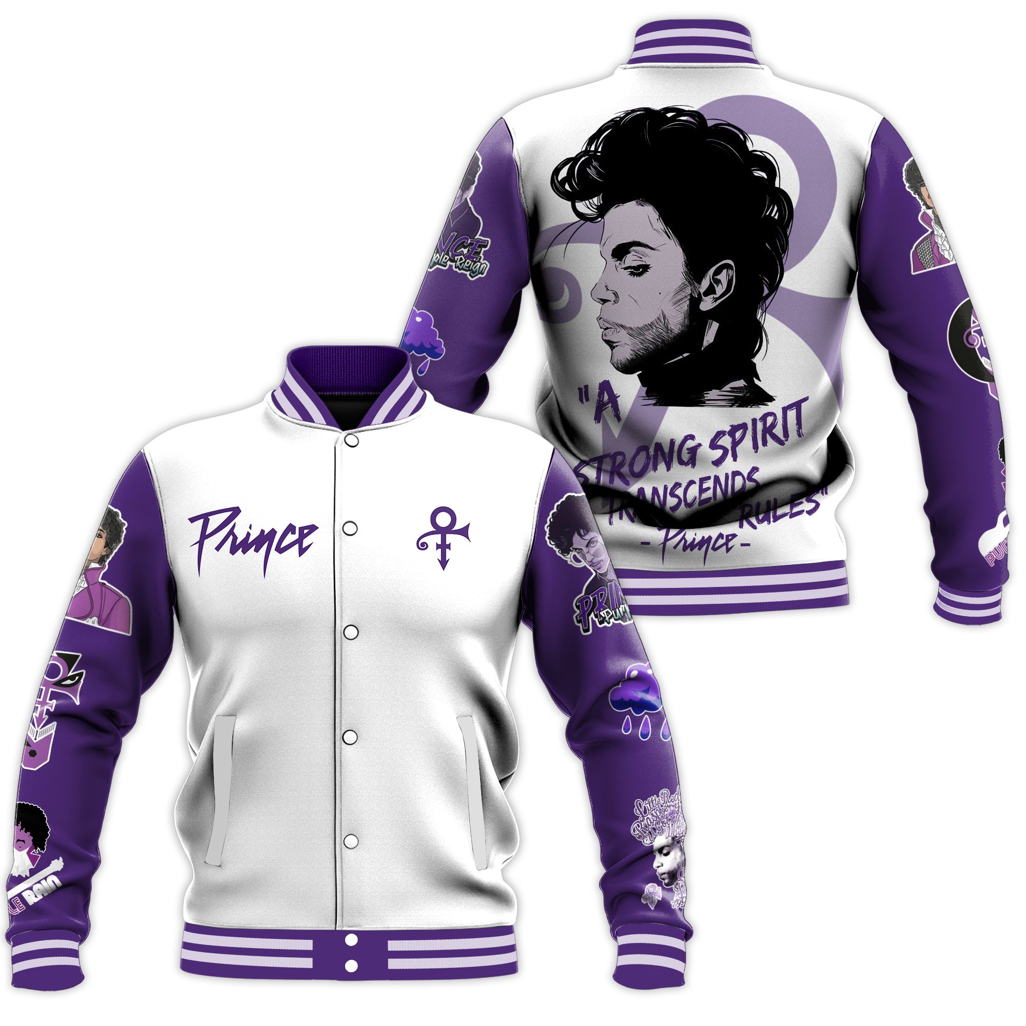 Prince Varsity Jacket Baseball Jacket Gift For Men Women
