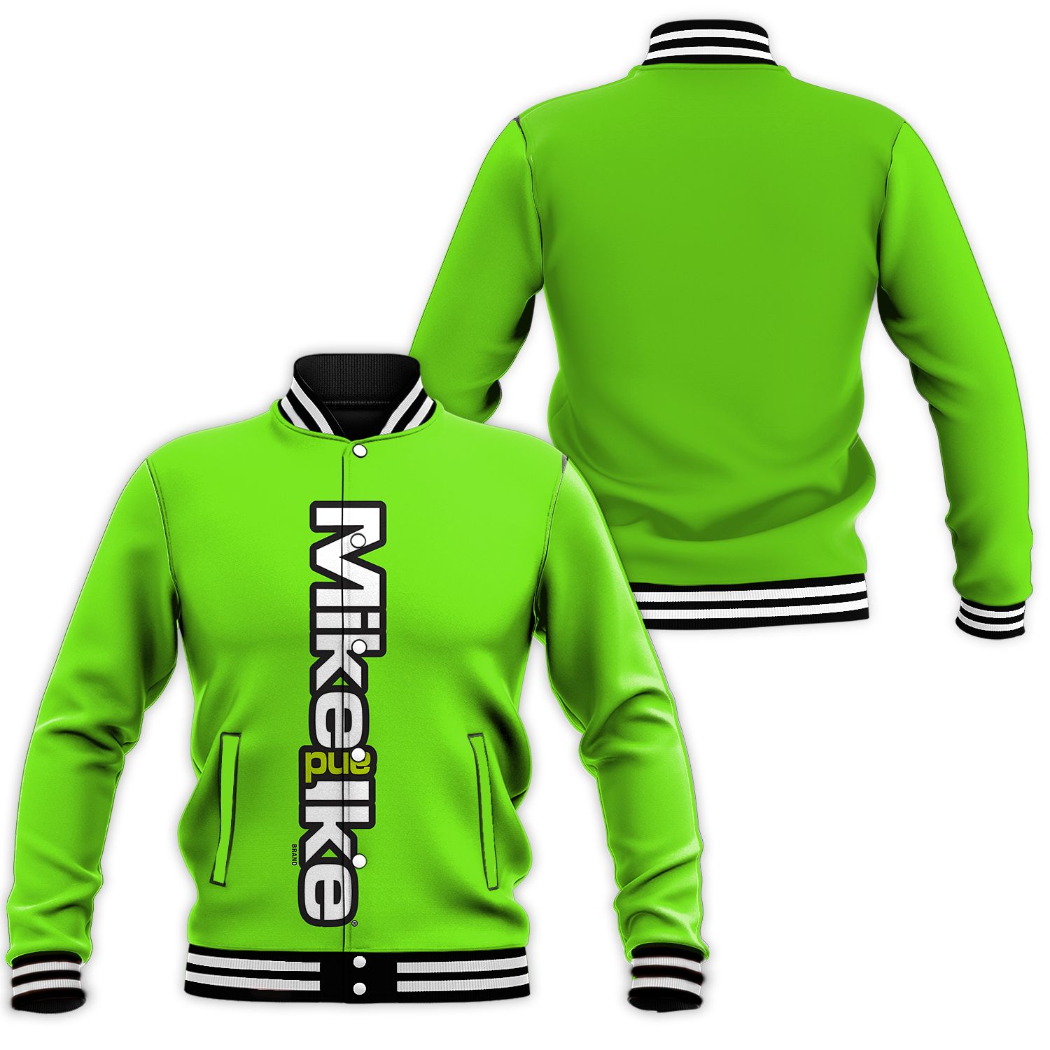 Fruity Flavor Candy Mike And Ike Group Halloween Baseball Jacket