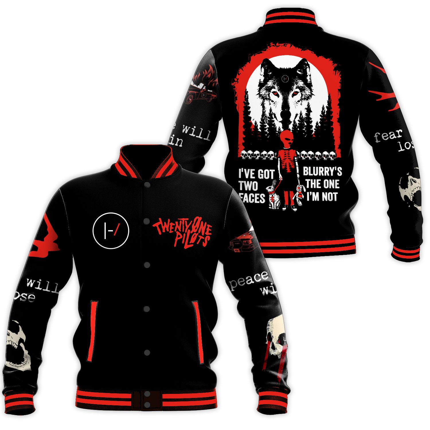 Pilotss Band Baseball Jacket For Fan