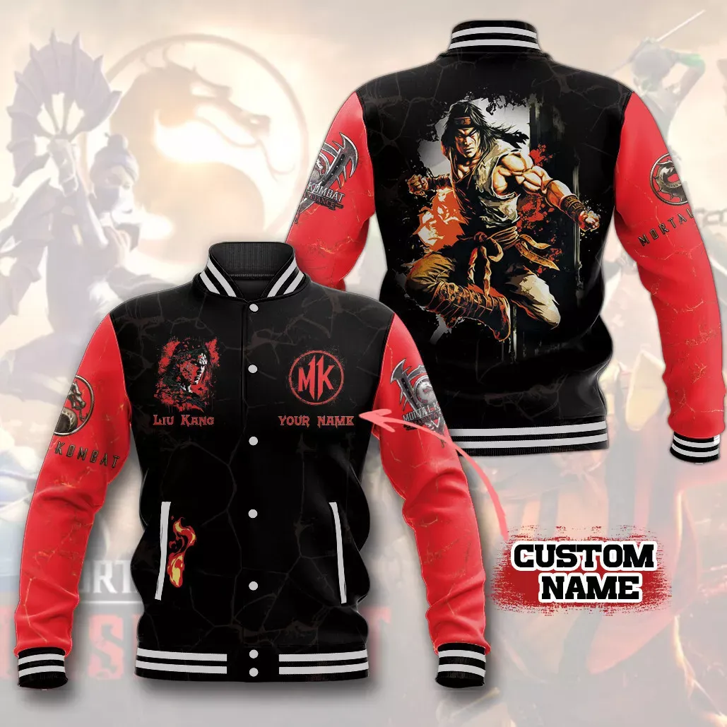 Liu Kang Baseball Jacket For Fan