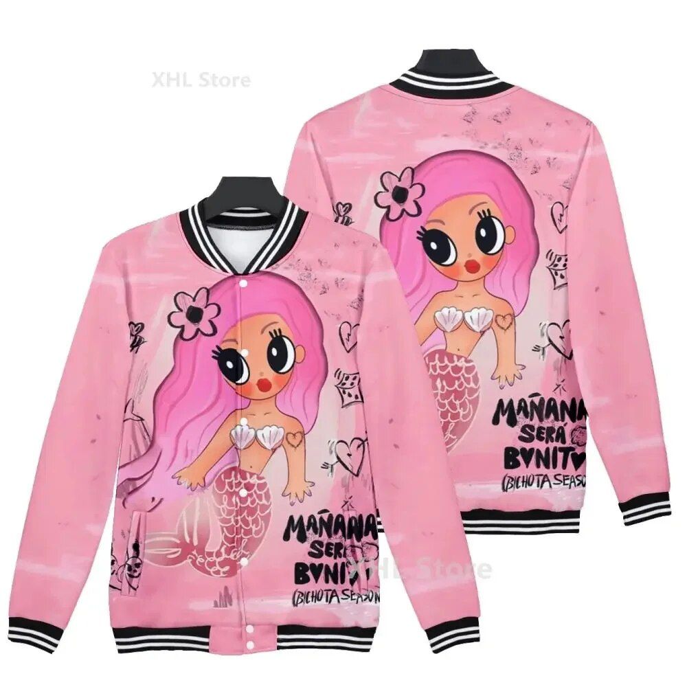 Karol G New Album Cover Manana Sera Bonito Baseball Jacket