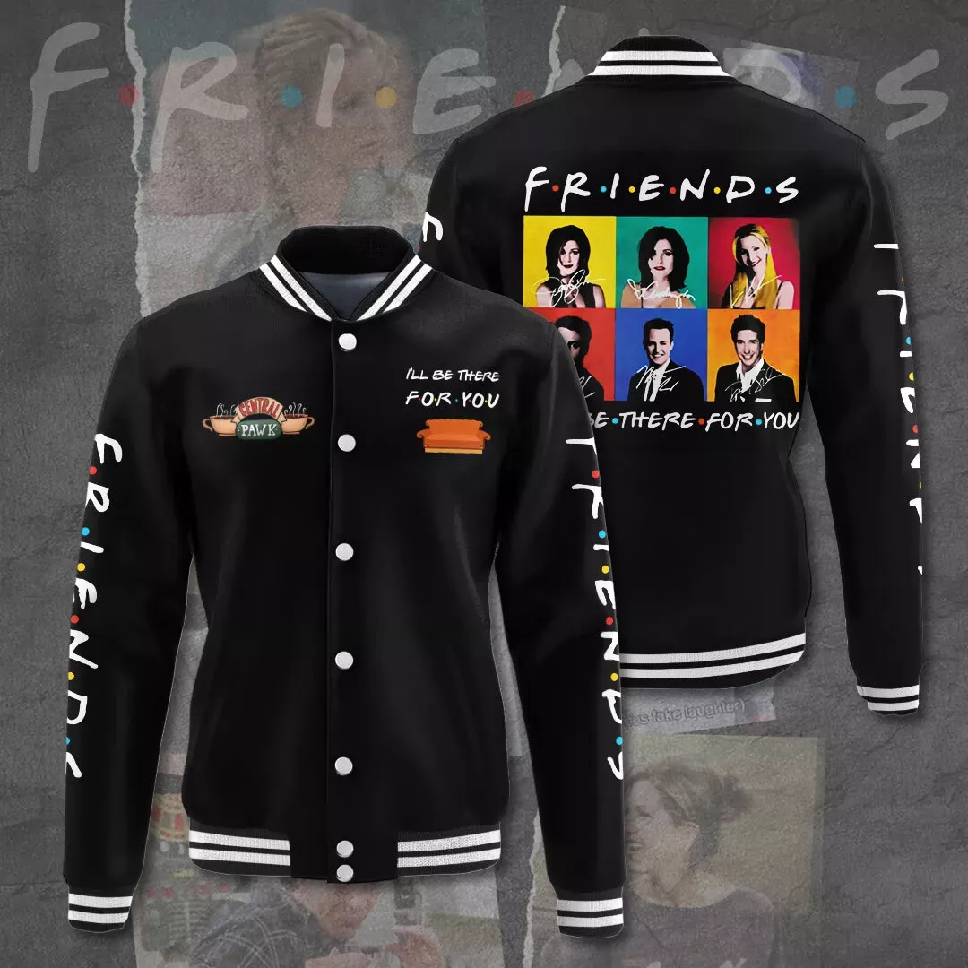 Friends Tv Series Baseball Jacket Special Gift For Fans