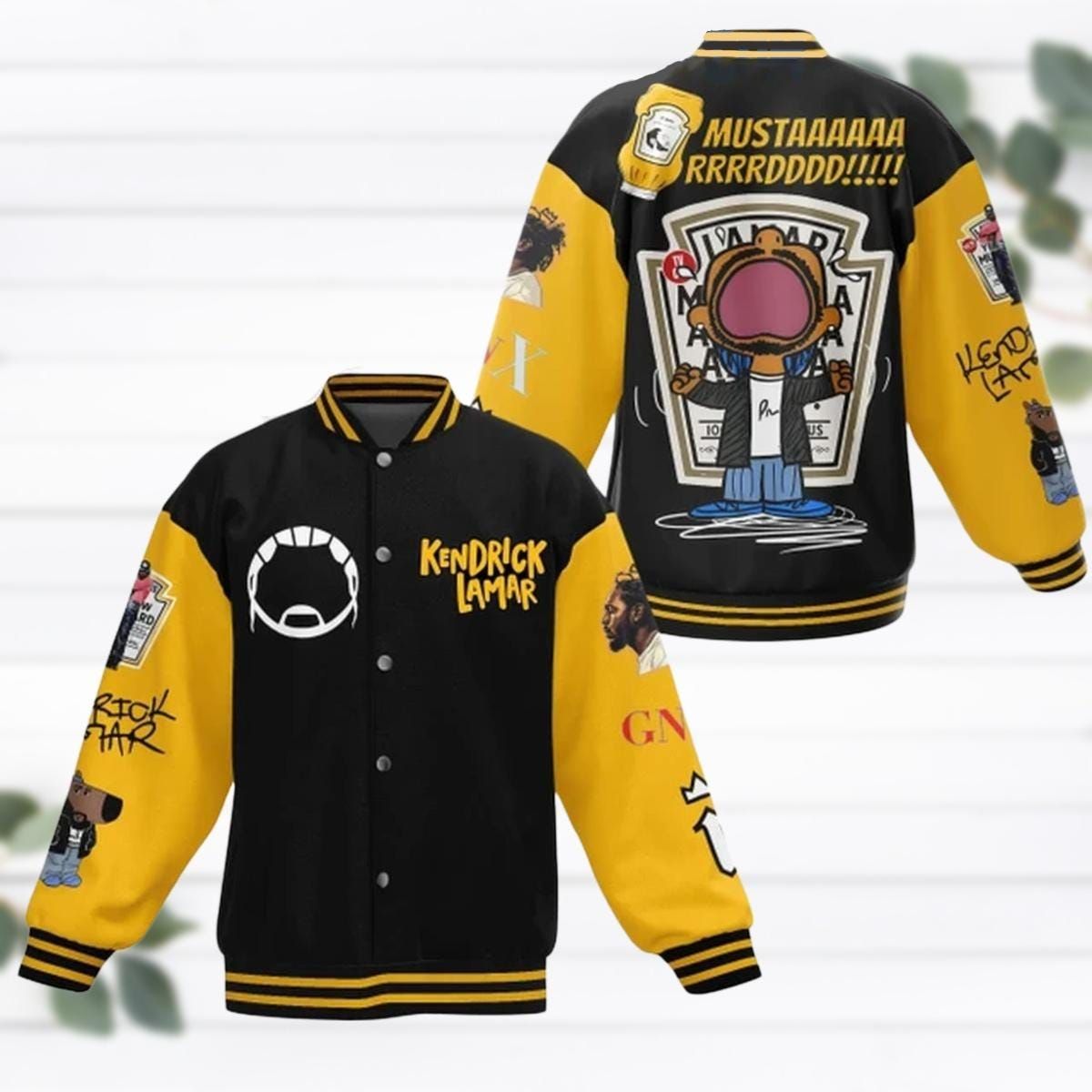 Kendrick Lamar Baseball Jacket Funny Hip Hop Jacket