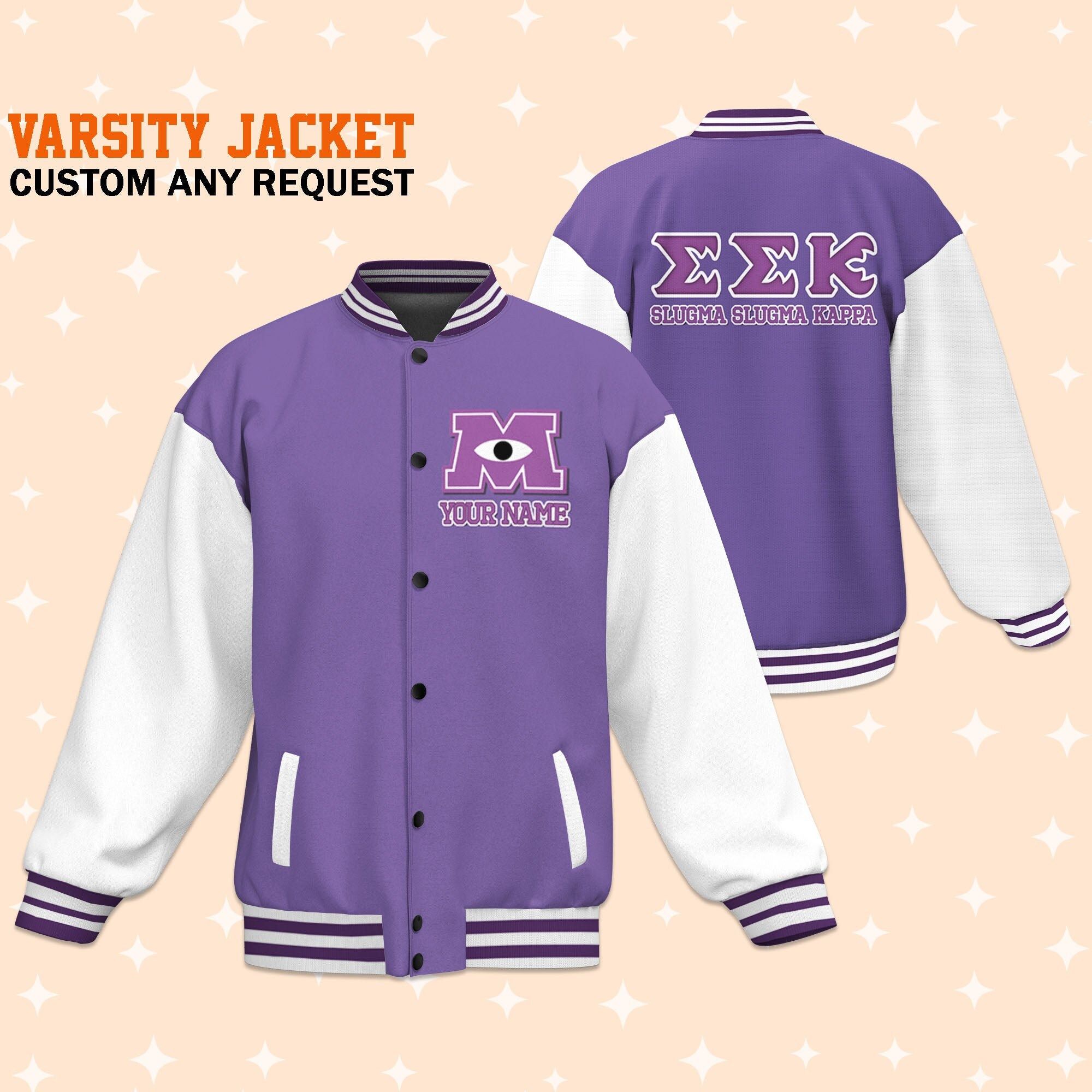 Customized Monster University Ssk Basic Baseball Jacket