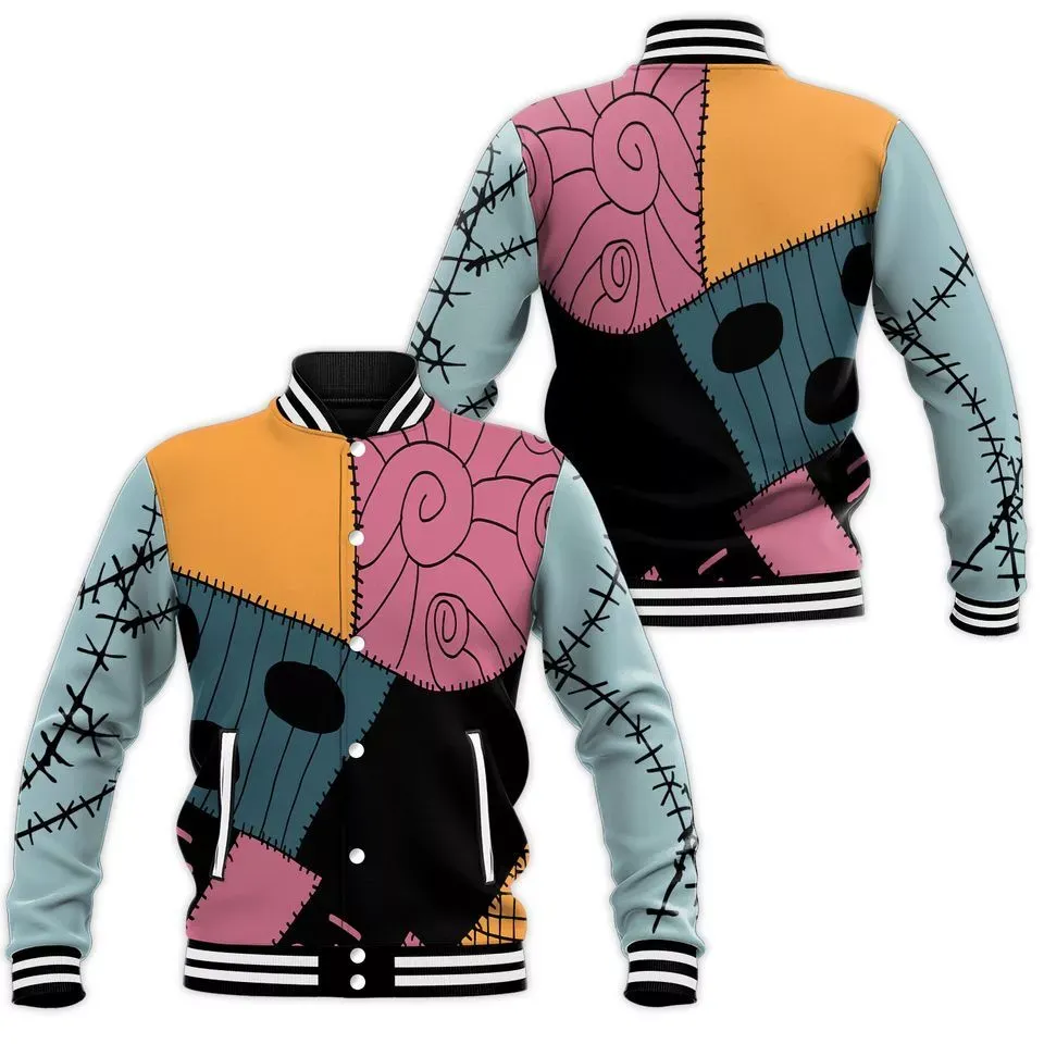 Sally Baseball Jacket Sally Jacket Nightmare Before Christmas Jacket