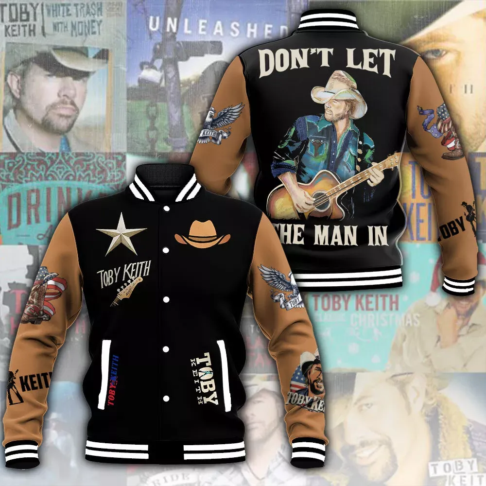 Toby Keith Music Baseball Jacket For Fans