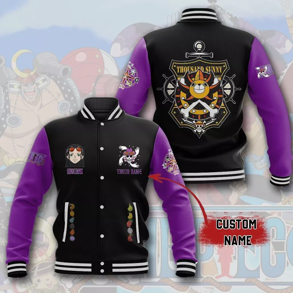Robin One Piece New Baseball Jacket For Fan