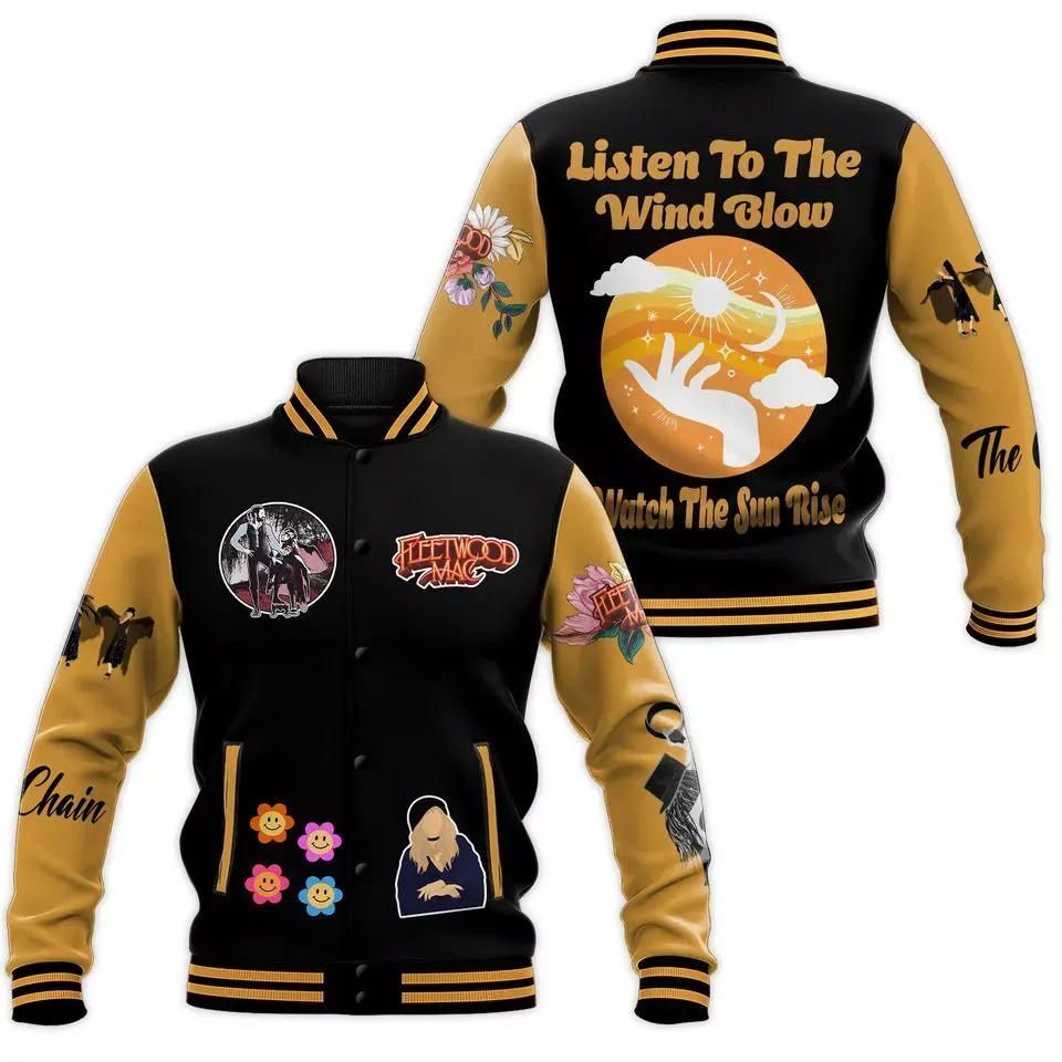 Fleetwood Mac Stevie Nicks Baseball Jacket