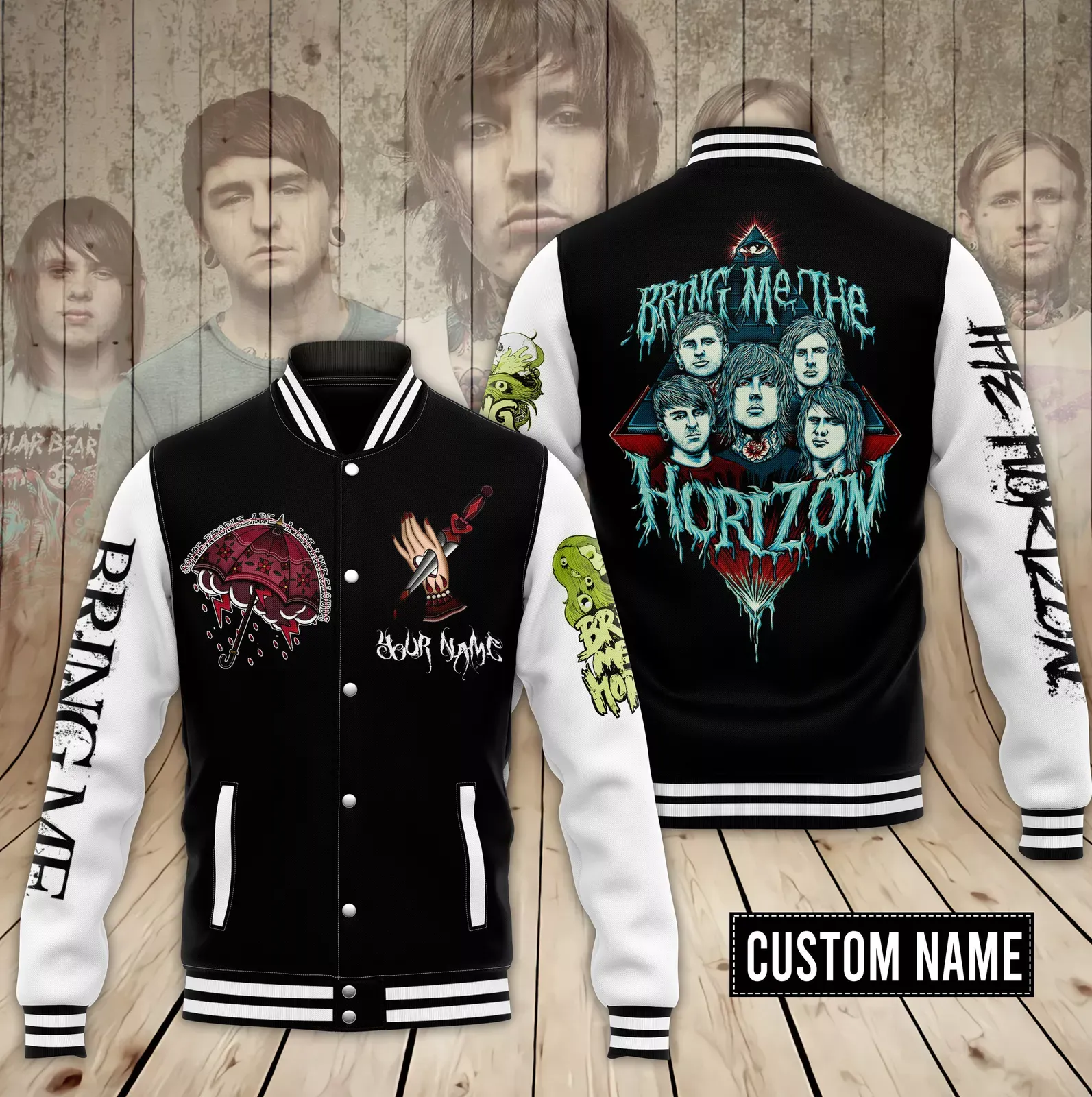 Bring Me The Horizon New Baseball Jacket For Fan