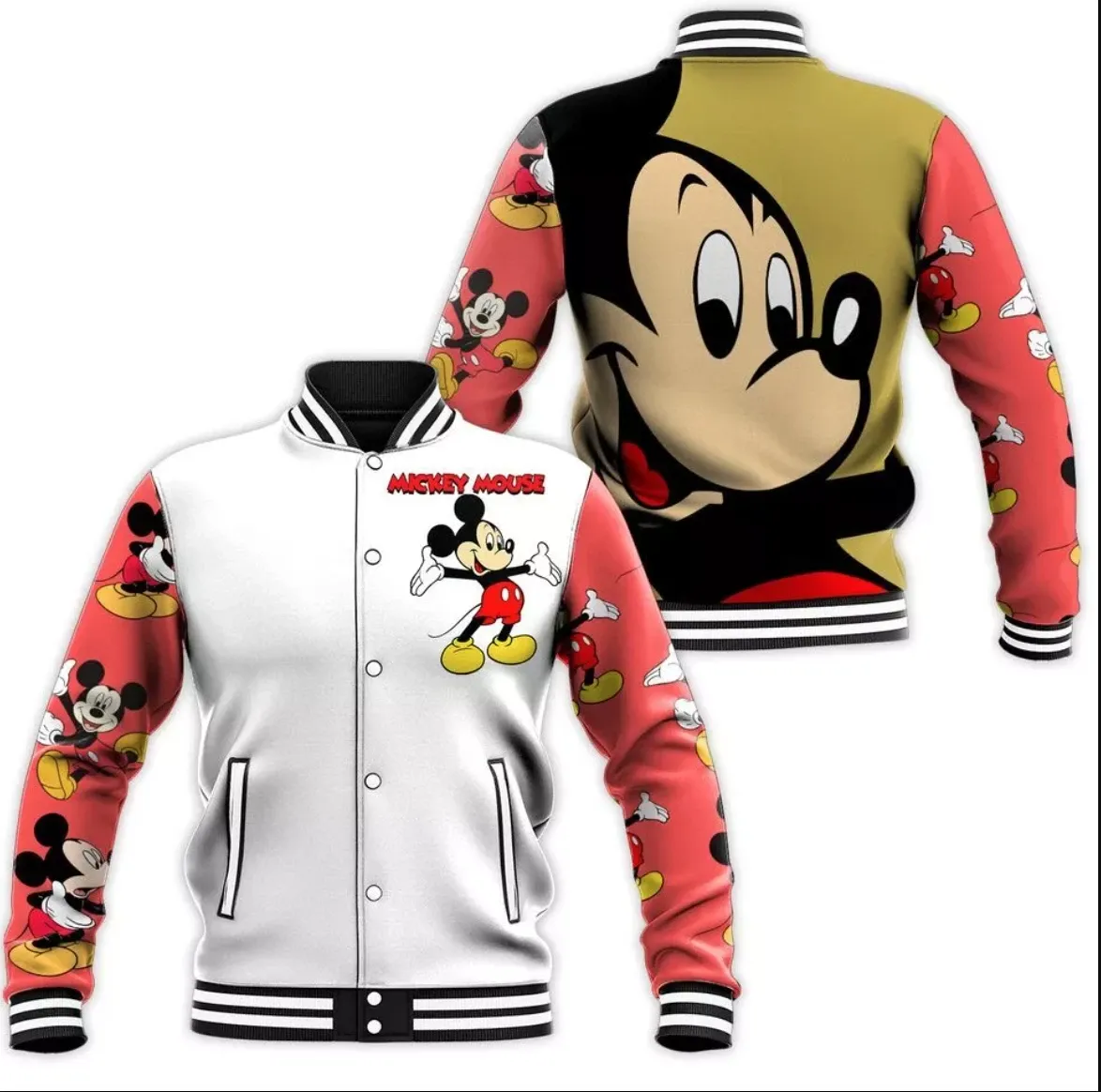 Mickey Disneyworld Baseball Jacket Special Gift For Men Women