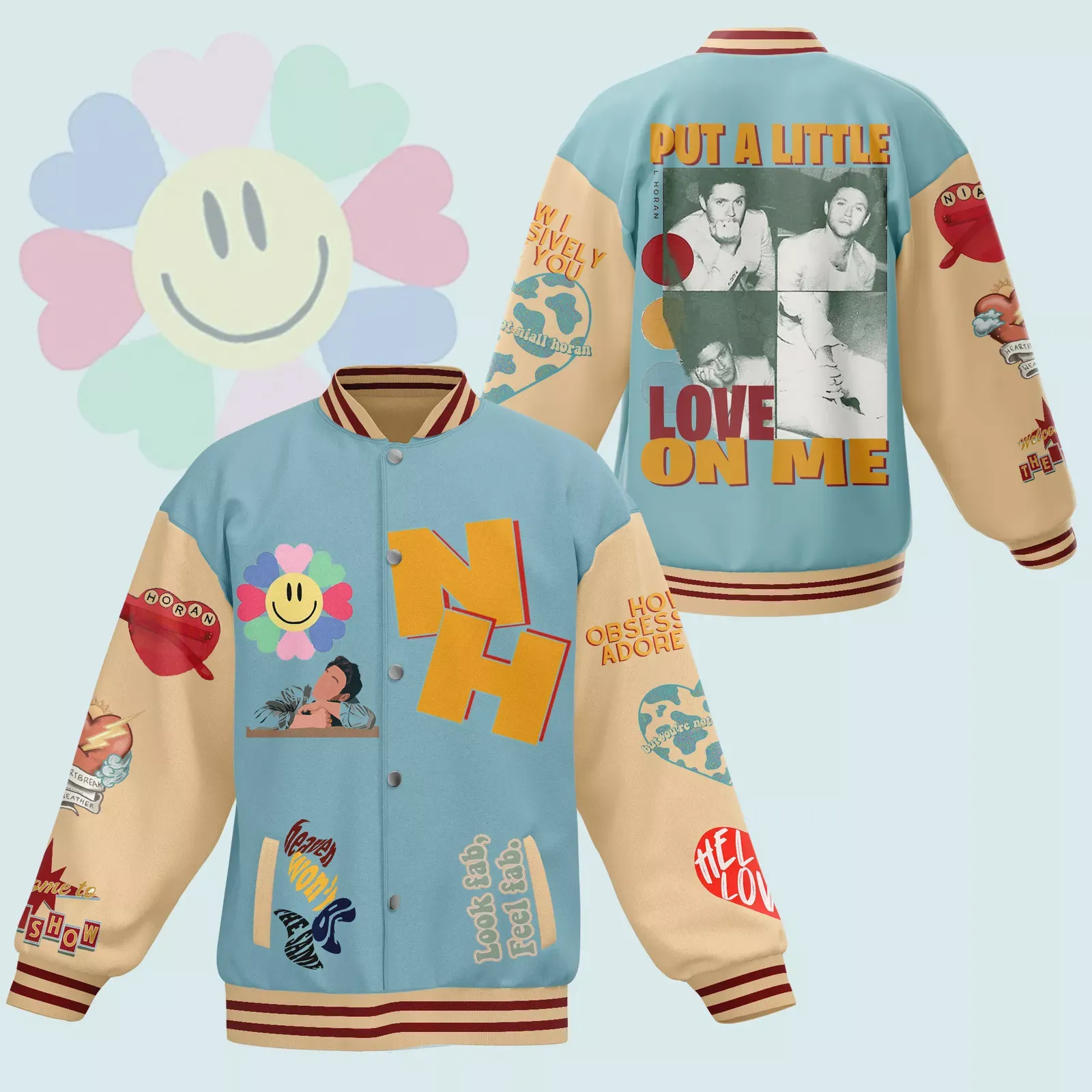 Niall Horan New Baseball Jacket For Fan