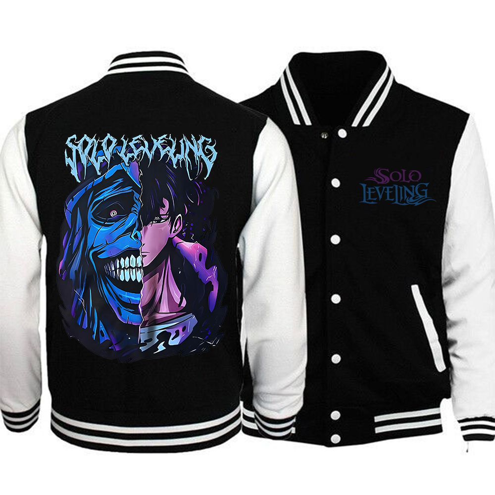 2025 Solo Leveling Statue Of God Baseball Jacket