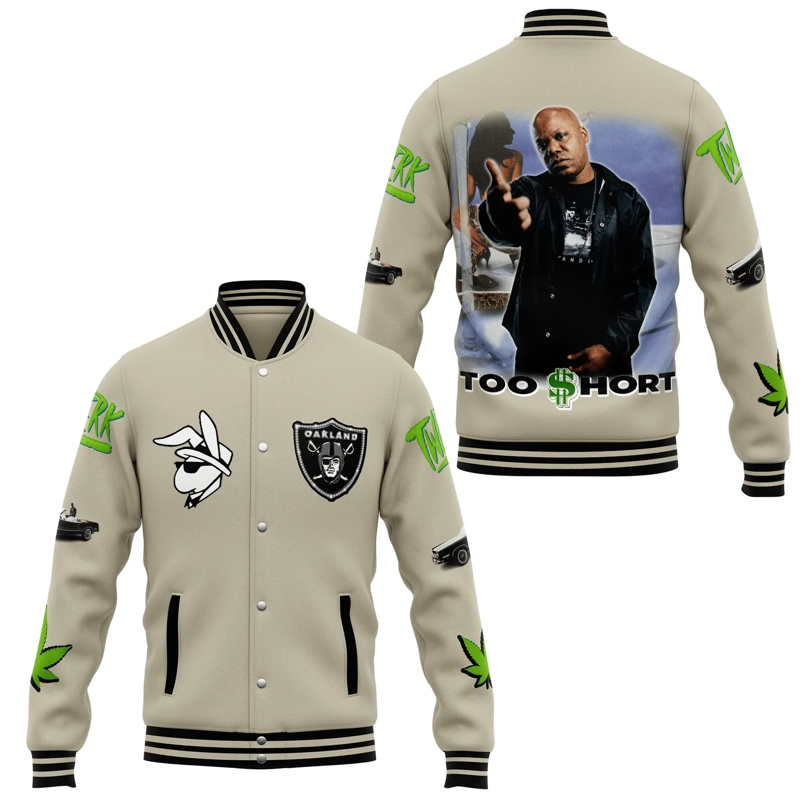 Too Short New Baseball Jacket For Fan