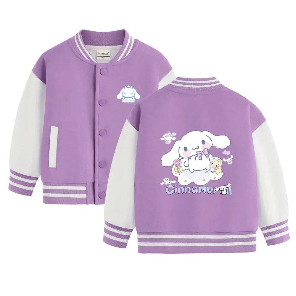 Kawaii Hello Kitty Kids Baseball Jacket Special Gift For Men Women
