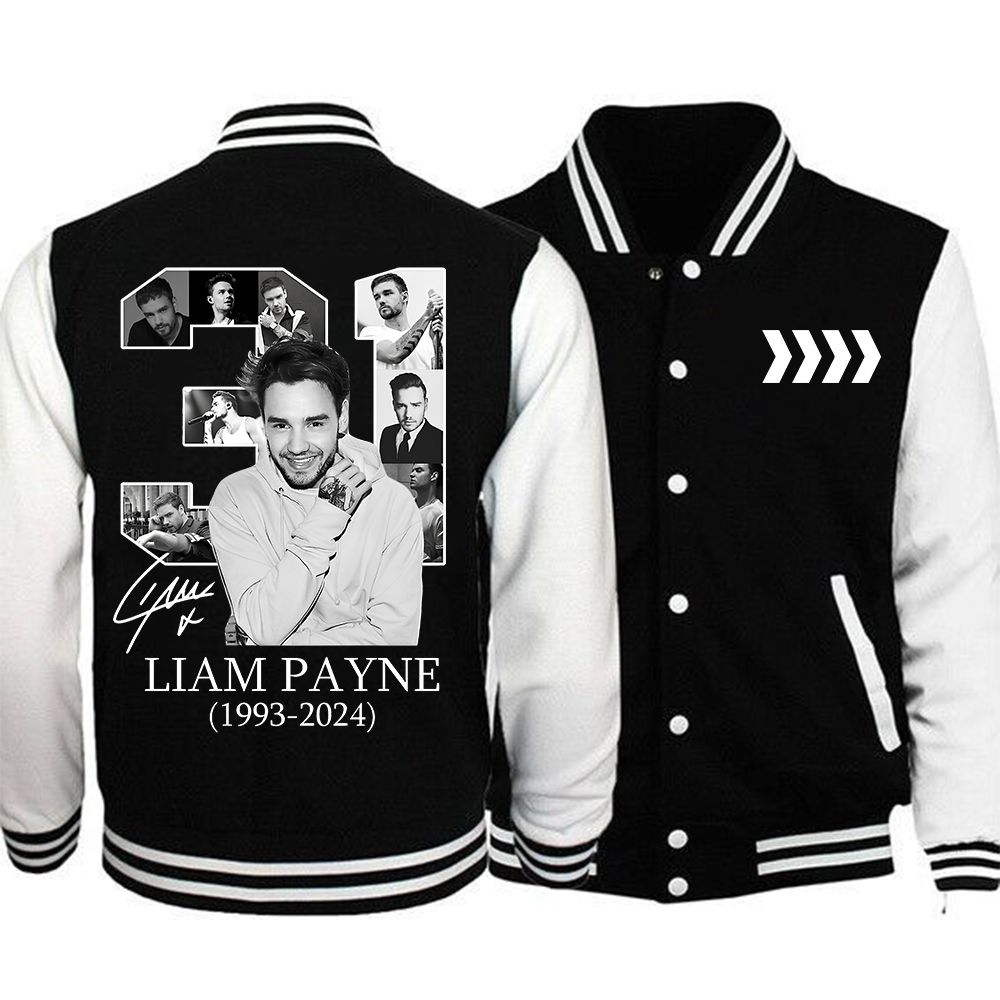 Liam Payne Rest In Music Baseball Jacket For Fans