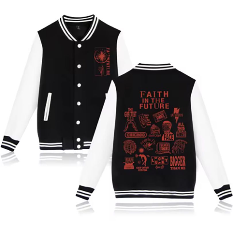 Louis Tomlinson Faith In The Future Baseball Jacket For Men Women