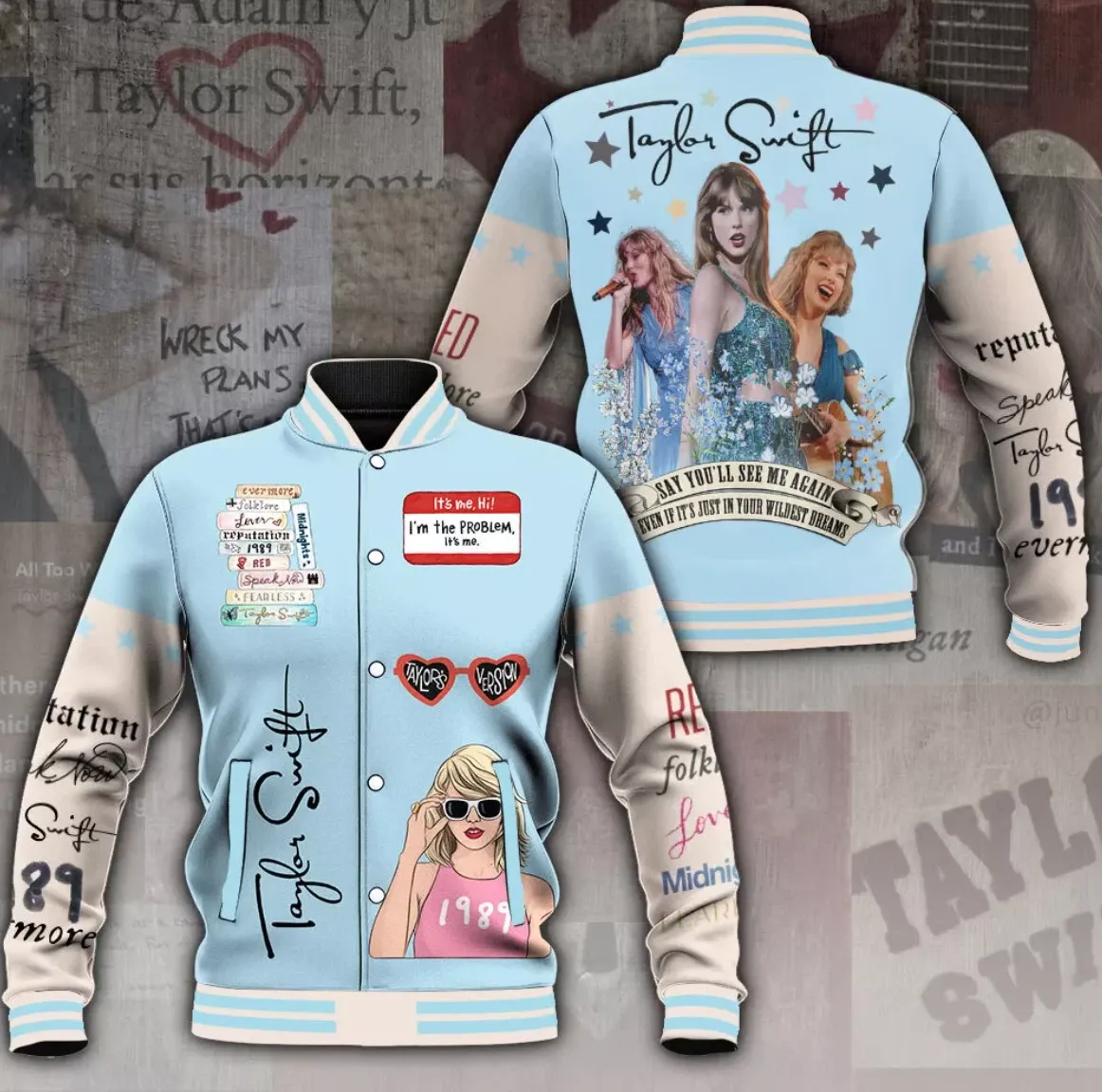 Ts Music Baseball Jacket For Fan
