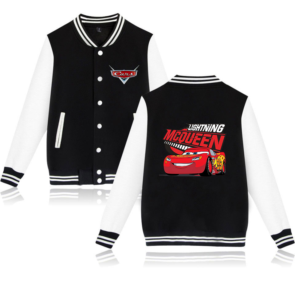 Carss Lightningg Mcqueenn Baseball Jacket