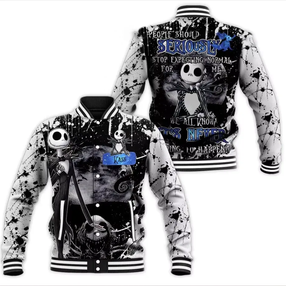 Customized Jack People Should Stop Expecting Normal For Me Baseball Jacket