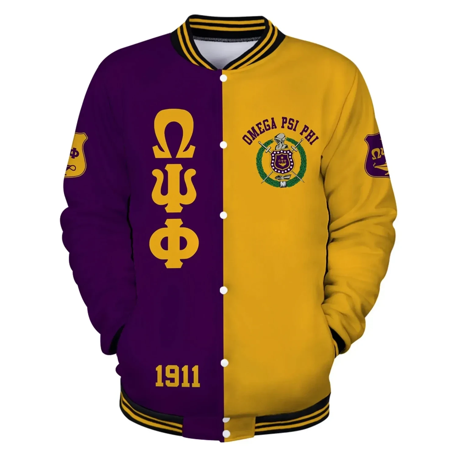 Omega Psi Phi 31 Baseball Jacket Special Gift For Men Women
