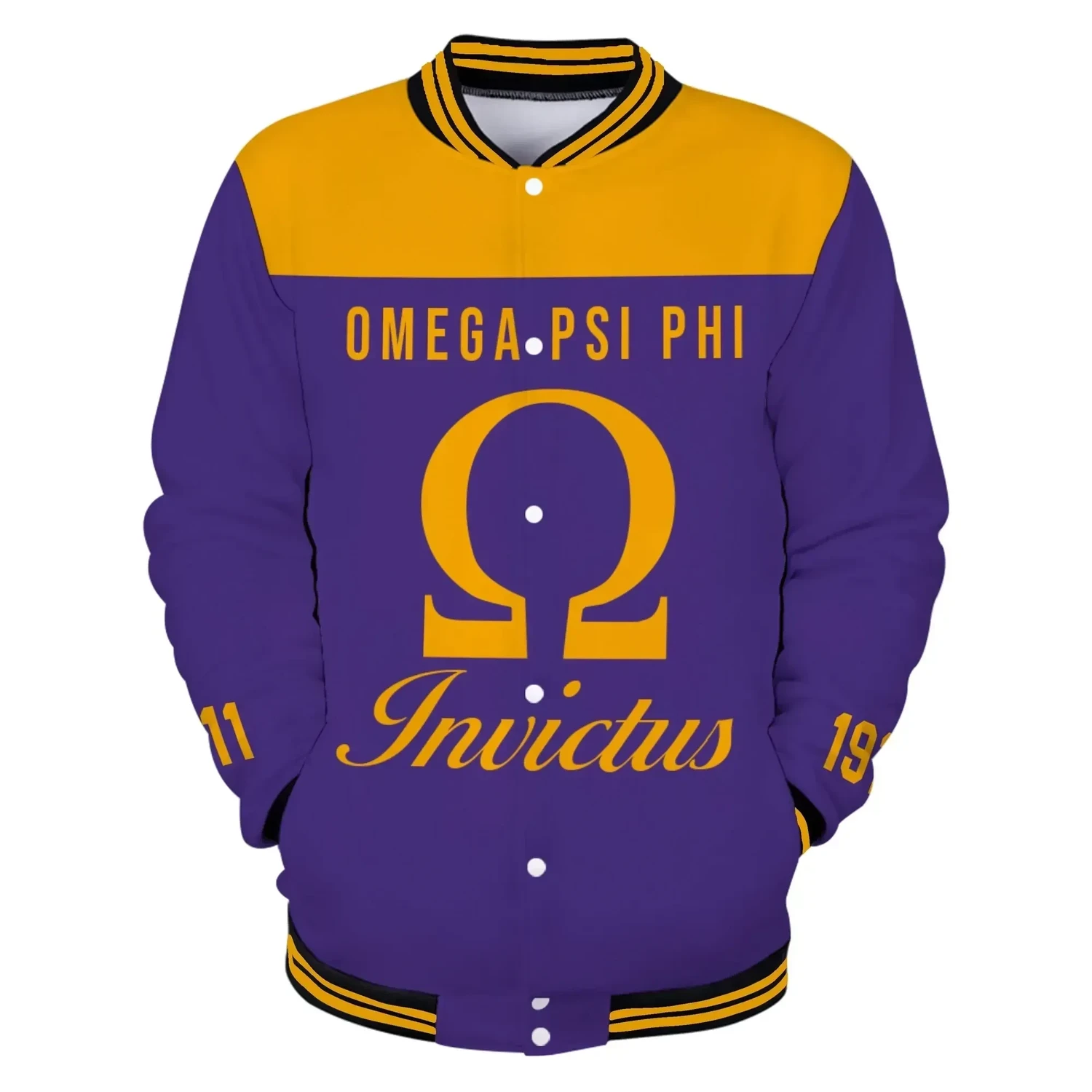 Omega Psi Phi 10 Baseball Jacket Special Gift For Men Women