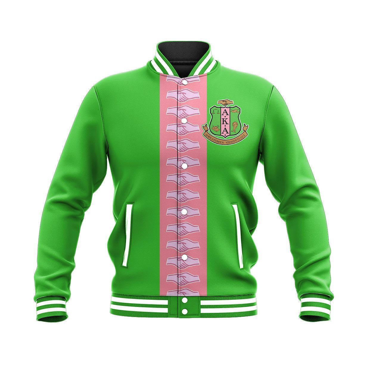 Ivy 1908 Aka Sorority Sorority Baseball Jacket