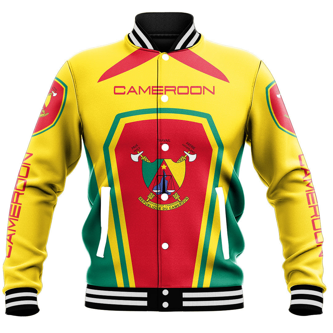 Cameroon Formula One Style Baseball Jacket