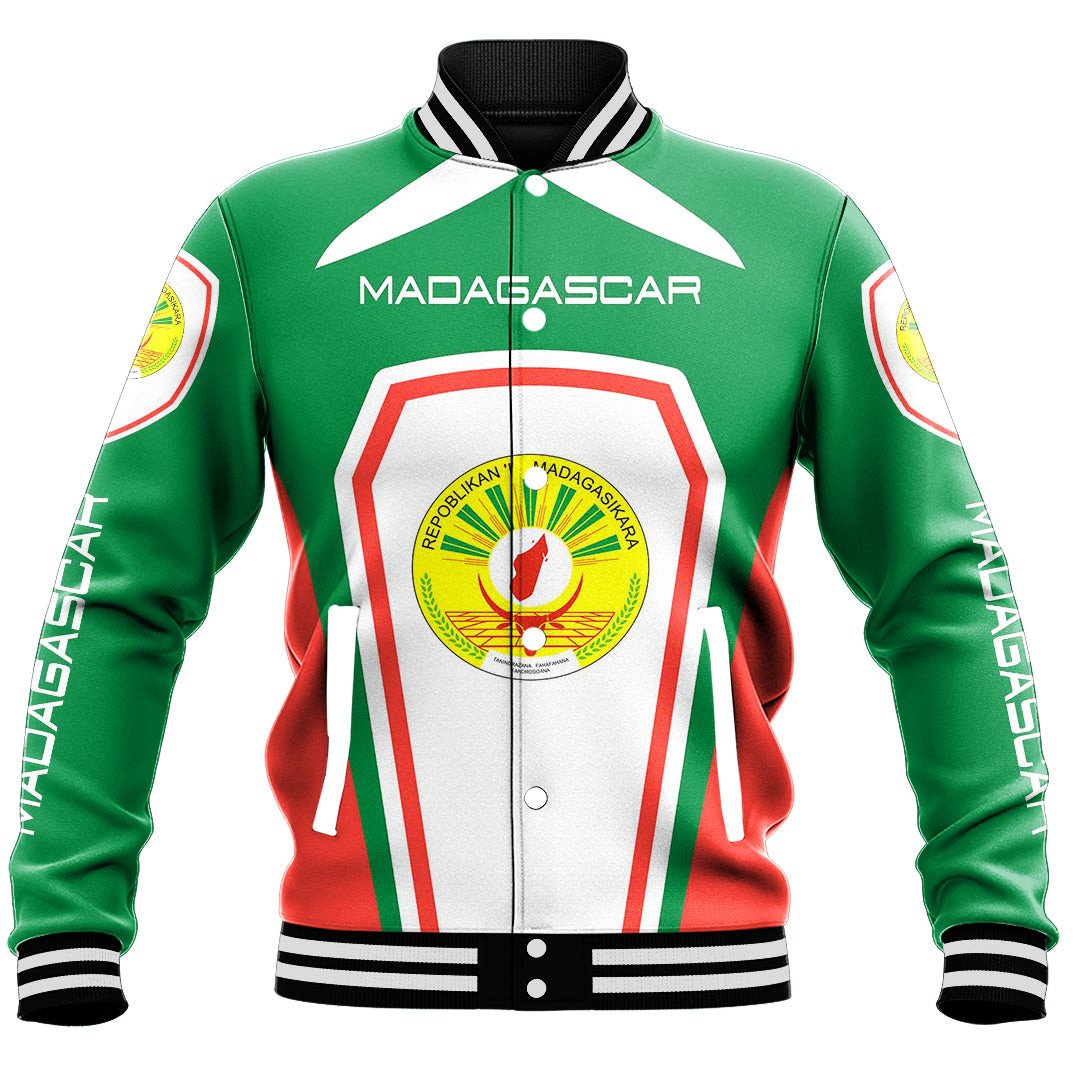 Madagascar Formula One Style Baseball Jacket