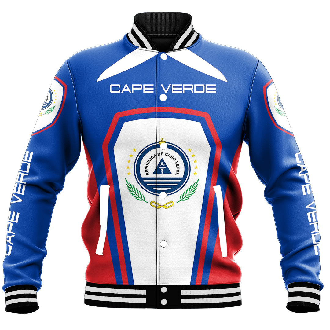 Cape Verde Formula One Style Baseball Jacket