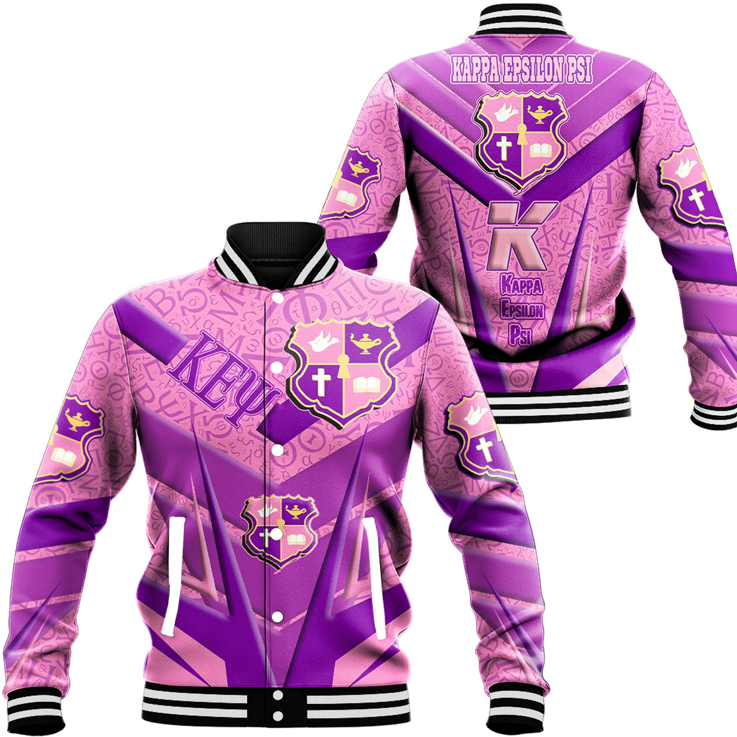 Key Fraternity Sporty Style Baseball Jackets
