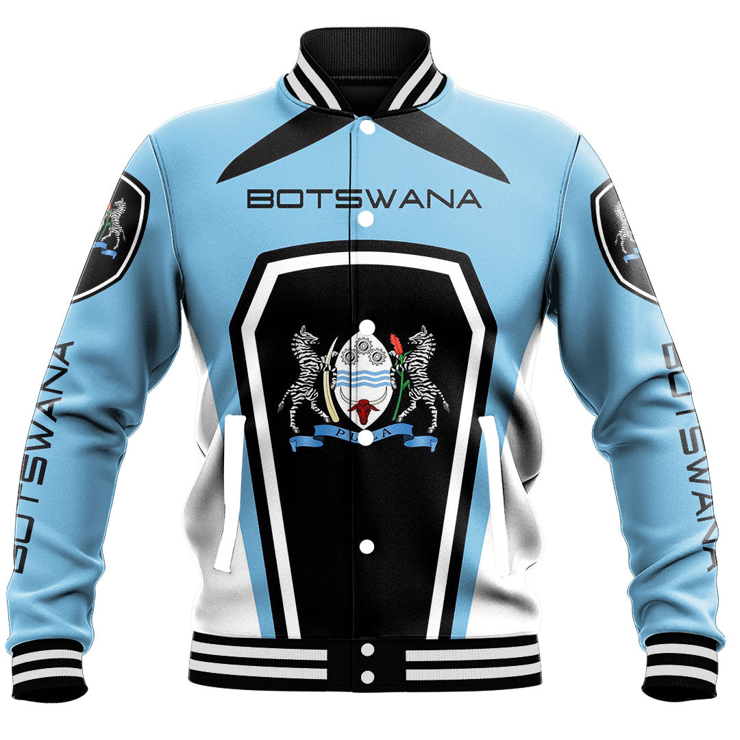 Botswana Formula One Style Baseball Jacket
