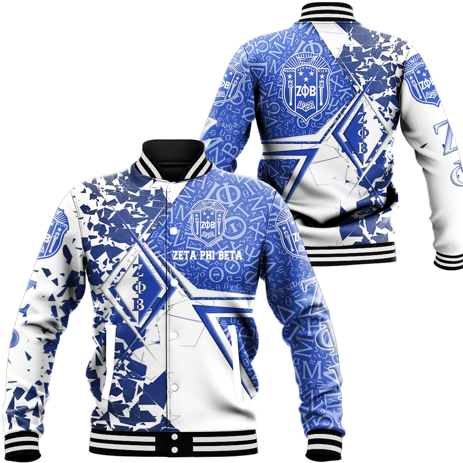 Zeta Phi Beta Legend Baseball Jacket Special Gift For Men Womens