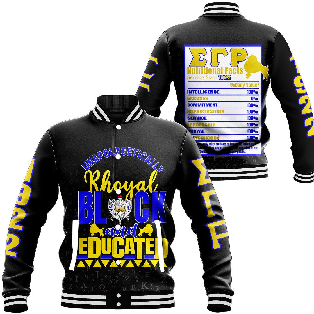 Sigma Gamma Rho Baseball Jacket Special Gift For Men Womens