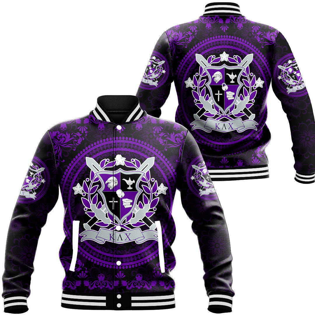 Klc Floral Pattern Baseball Jacket Special Gift For Men Womens