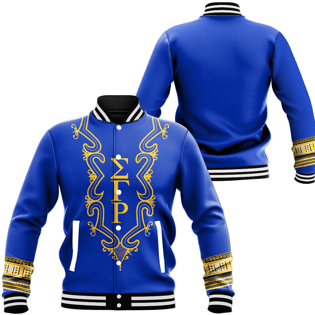 Sigma Gamma Rho Hye Won Hye Dashiki Baseball Jackets