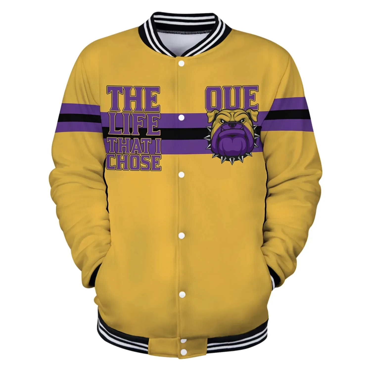 Que The Life That I Chose Baseball Jacket