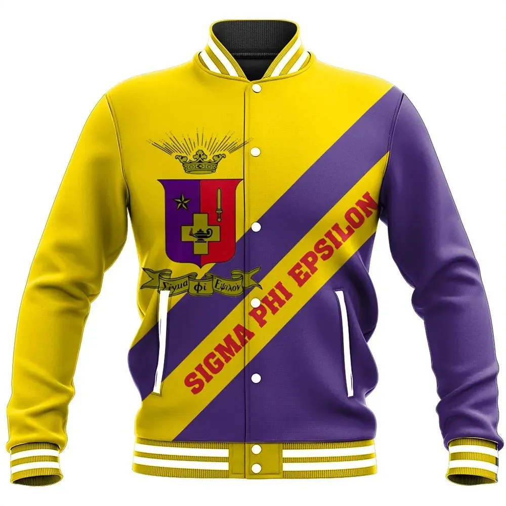 Tech Style Tech Style Sigma Phi Epsilon Baseball Jacket