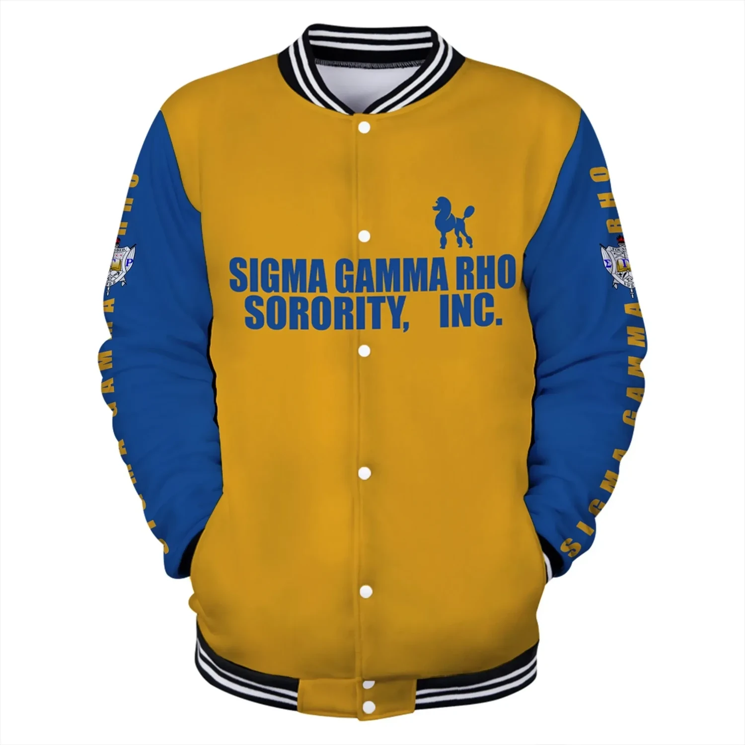 Lux Sgr Mini Poodle Baseball Jacket Special Gift For Men Women