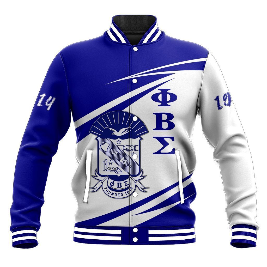 Phi Beta Sigma Baseball Jacket Sco Style