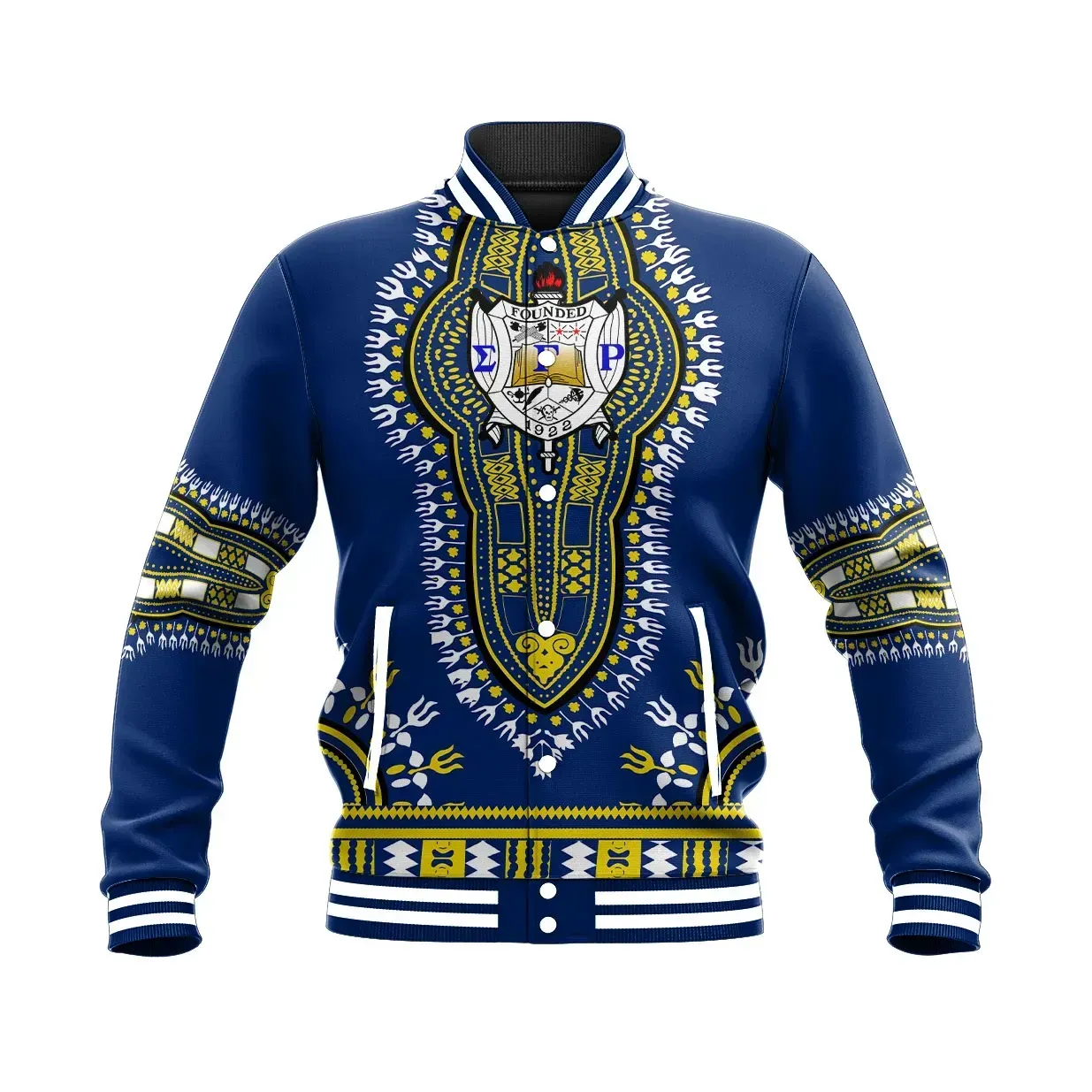 Sigma Gamma Rho Dashiki Baseball Jacket