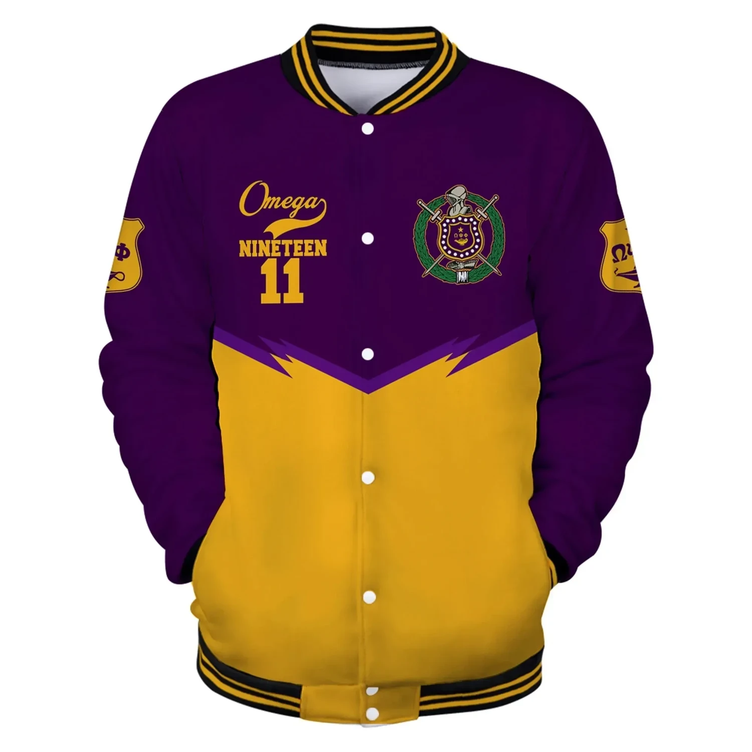 Omega Nineteen 11 Baseball Jacket Special Gift For Men Women
