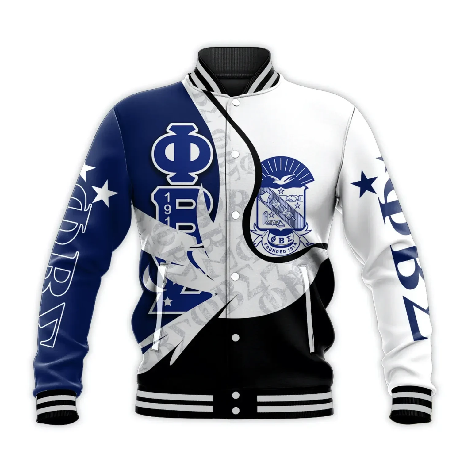 Phi Beta Sigma Baseball Jacket Special Gift For Men Women
